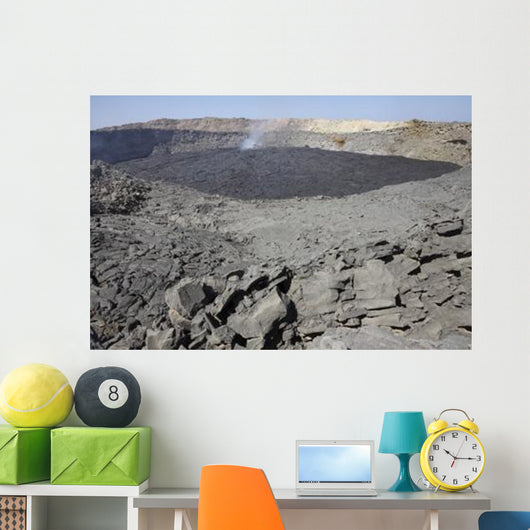 Crater Floor Covered with Wall Decal