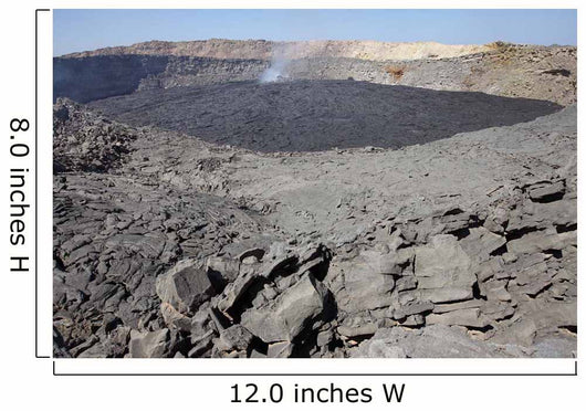 Crater Floor Covered with Wall Decal