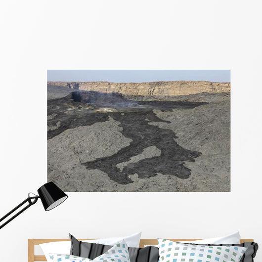 Basaltic Lava Flow from Wall Decal Design 2