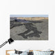 Basaltic Lava Flow from Wall Decal Design 2