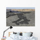 Basaltic Lava Flow from Wall Decal Design 2