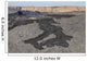 Basaltic Lava Flow from Wall Decal Design 2