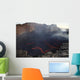 Lava Lake Pit Crater Wall Decal