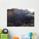 Lava Lake Pit Crater Wall Decal