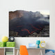 Lava Lake Pit Crater Wall Decal