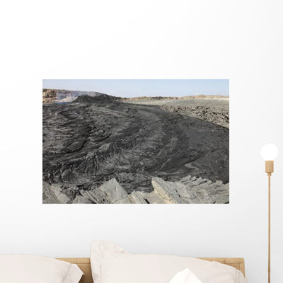 South Pit Crater Filled Wall Decal Design 4 shown on a wall