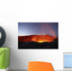 Lava Lake Illuminating Walls Wall Decal Design 3