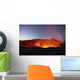 Lava Lake Illuminating Walls Wall Decal Design 3