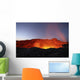 Lava Lake Illuminating Walls Wall Decal Design 3