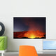 Lava Lake Illuminating Walls Wall Decal Design 2