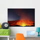 Lava Lake Illuminating Walls Wall Decal Design 2