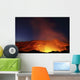 Lava Lake Illuminating Walls Wall Decal Design 1