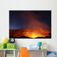 Lava Lake Illuminating Walls Wall Decal Design 1