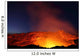 Lava Lake Illuminating Walls Wall Decal Design 1