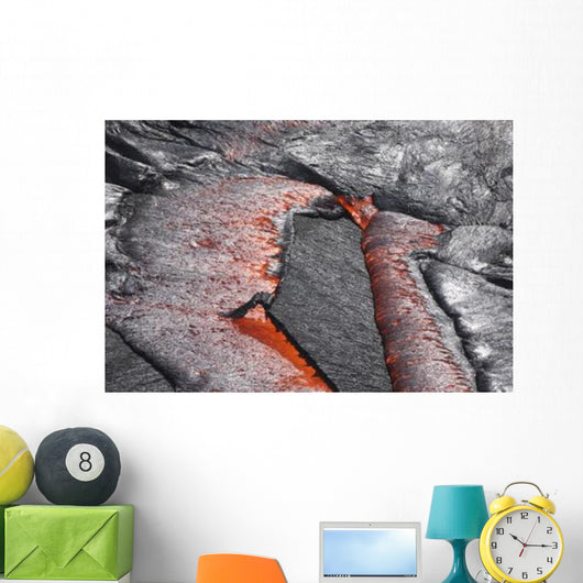 Crust Sinking into Active Wall Decal