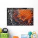 Lava Bursting Edge Active Wall Decal Design 4