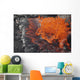 Lava Bursting Edge Active Wall Decal Design 4