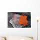 Lava Bursting Edge Active Wall Decal Design 2