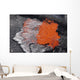Lava Bursting Edge Active Wall Decal Design 2