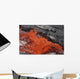Lava Bursting Edge Active Wall Decal Design 1