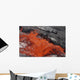 Lava Bursting Edge Active Wall Decal Design 1