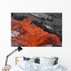 Lava Bursting Edge Active Wall Decal Design 1
