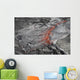 Overflowing Lava Lake Erta Wall Decal