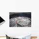 Overflowing Lava Lake Pit Wall Decal