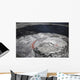 Overflowing Lava Lake Pit Wall Decal