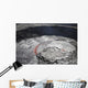 Overflowing Lava Lake Pit Wall Decal