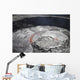 Overflowing Lava Lake Pit Wall Decal