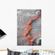 Lava Flowing from under Wall Decal