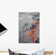 Lava Flowing out Active Wall Decal