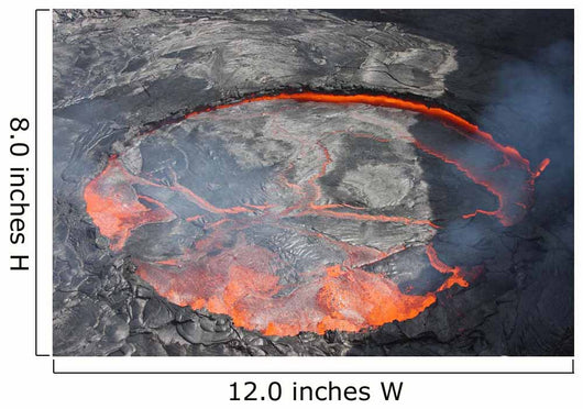 Lava Lake Erta Ale Wall Decal