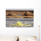 Hot Spring Yellow Brine Wall Decal