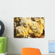 Close-up Yellow Salt Crystals Wall Decal Design 3