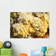 Close-up Yellow Salt Crystals Wall Decal Design 3