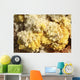 Close-up Yellow Salt Crystals Wall Decal Design 3