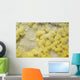 Close-up Yellow Salt Crystals Wall Decal Design 2