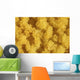 Close-up Yellow Salt Crystals Wall Decal Design 1