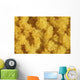 Close-up Yellow Salt Crystals Wall Decal Design 1