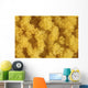 Close-up Yellow Salt Crystals Wall Decal Design 1