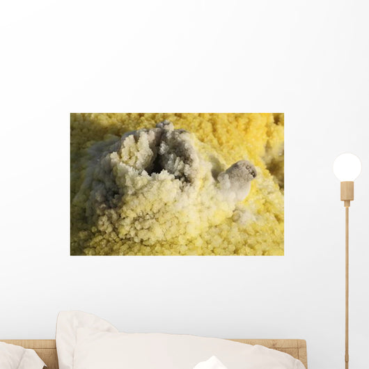 Potassium Salt Deposits Dallol Wall Decal Design 1