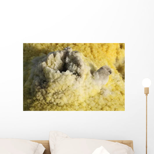 Potassium Salt Deposits Dallol Wall Decal Design 1