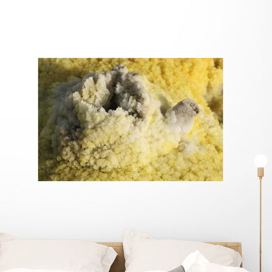 Potassium Salt Deposits Dallol Wall Decal Design 1