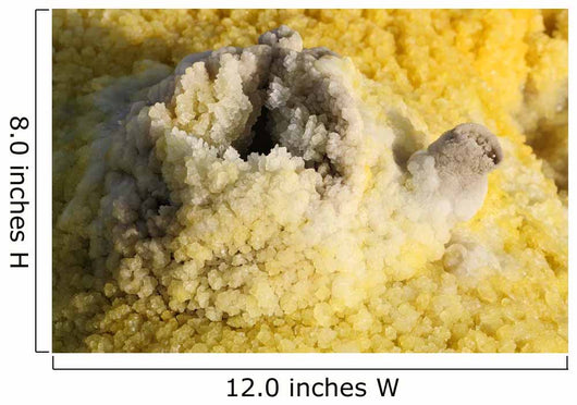 Potassium Salt Deposits Dallol Wall Decal Design 1