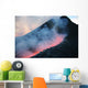 Lava Flowing from Base Wall Decal Design 2