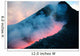 Lava Flowing from Base Wall Decal Design 2