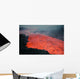 Lava Flow during Eruption Wall Decal Design 2