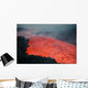 Lava Flow during Eruption Wall Decal Design 2